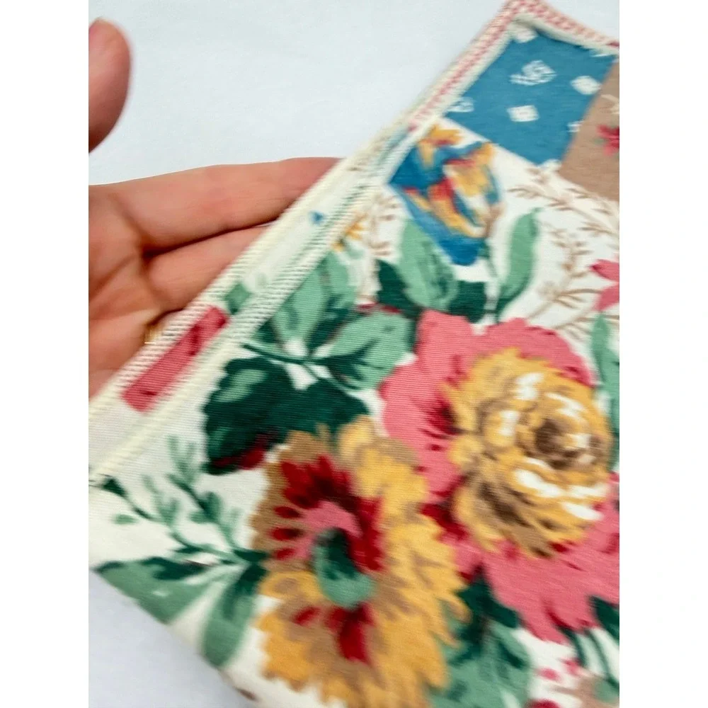 Handkerchief Bandana Patchwork Floral Plaid Polka Dot Cottage Core Boho Square